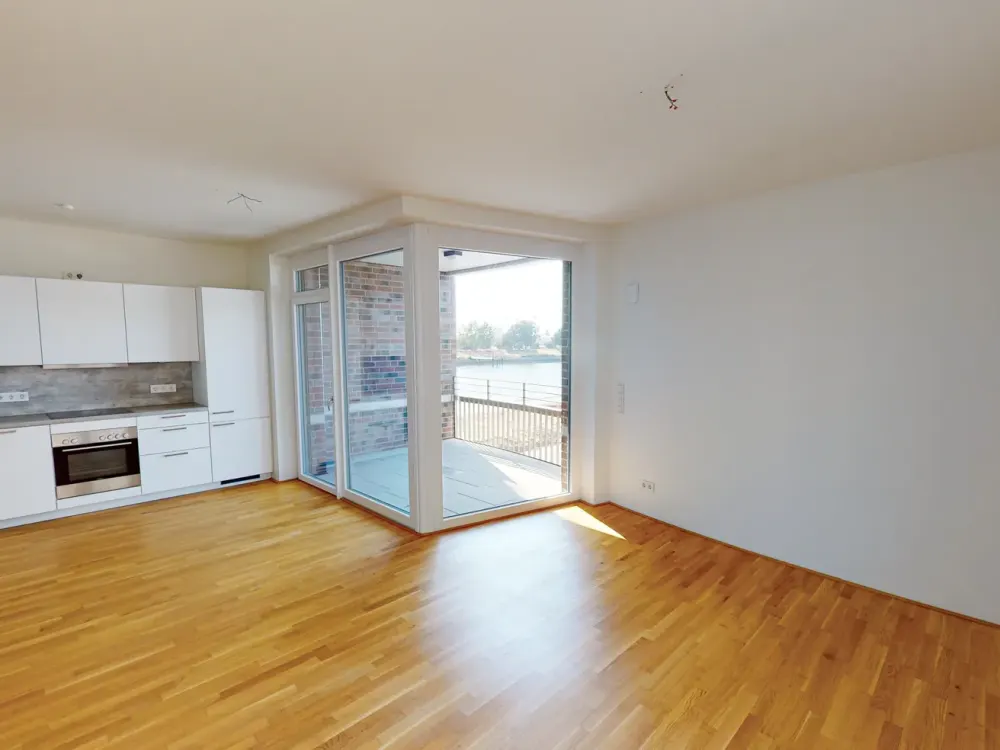 Exklusive 2-Zimmer-Wohnung direkt am Waller Sand!