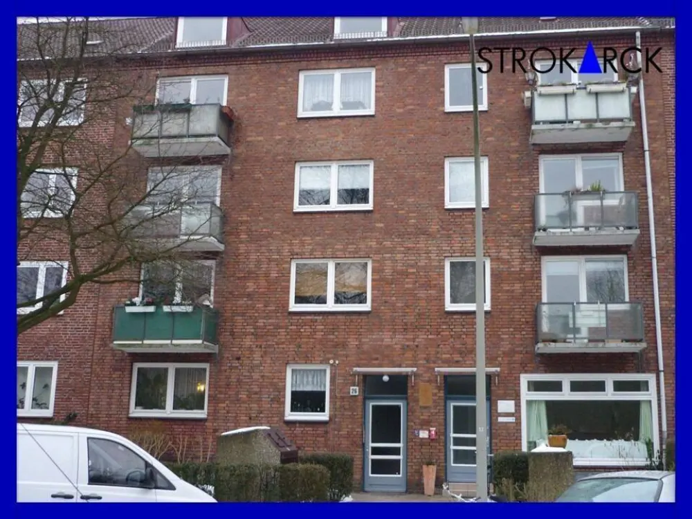 Schöne 1-Zimmer Erdgeschoss Wohnung in Barmbek-Süd