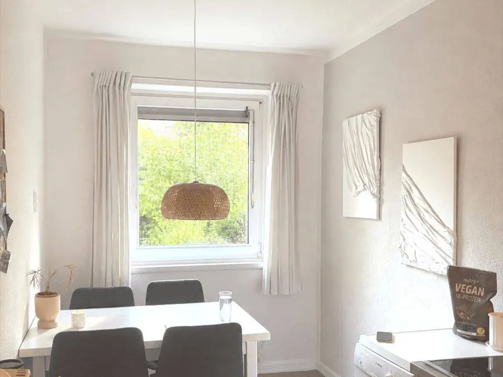 Schöne 1-Zimmer Erdgeschoss Wohnung in Barmbek-Süd