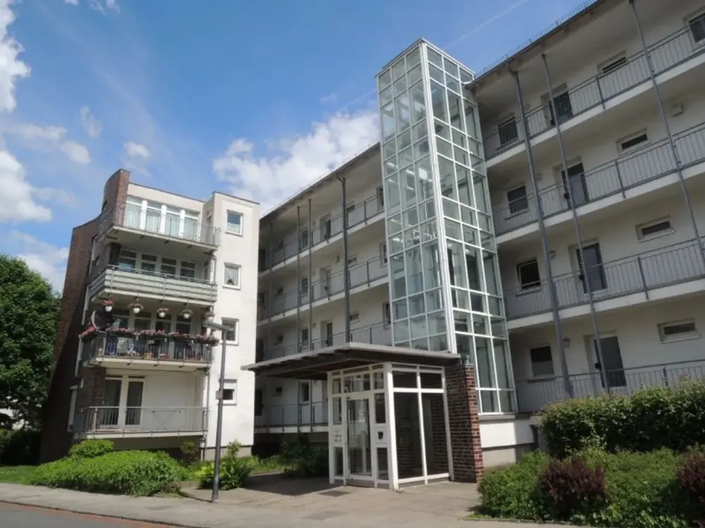 Individual 2-Room Apartment with Balcony