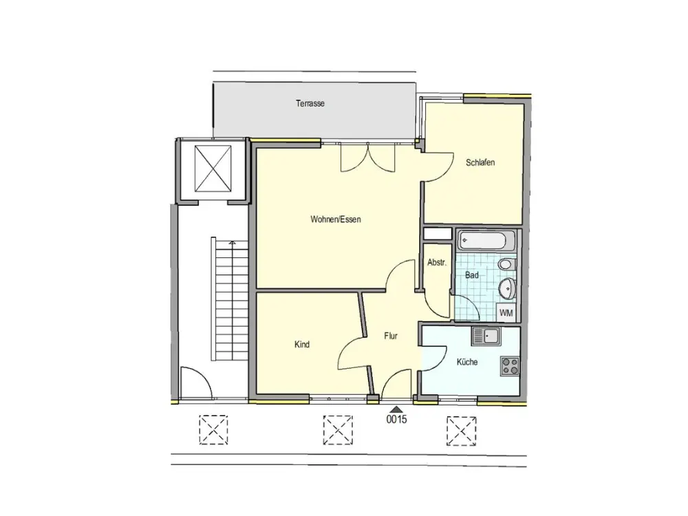 3-Zimmer-Wohnung im beliebten Stadtteil Hohenkreuz!
