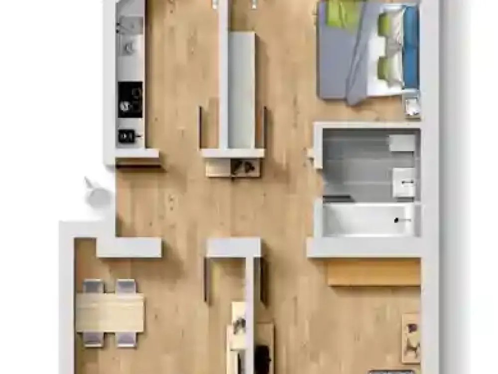 Erstbezug nach Kernsanierung: Traumhafte 3-Zimmer-Altbauwohnung mit Parkett & Luxusbad in Gohlis!