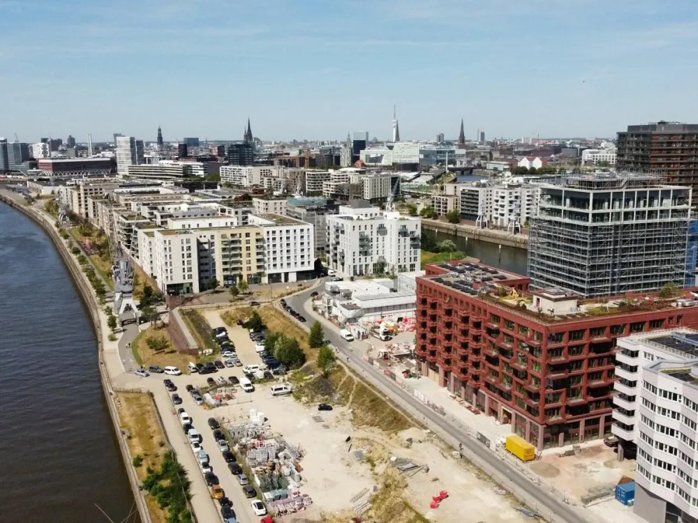 Stilvoll möblierte 2-Zimmerwohnung mit Blick auf den Baakenhafen - Wentzel Dr.