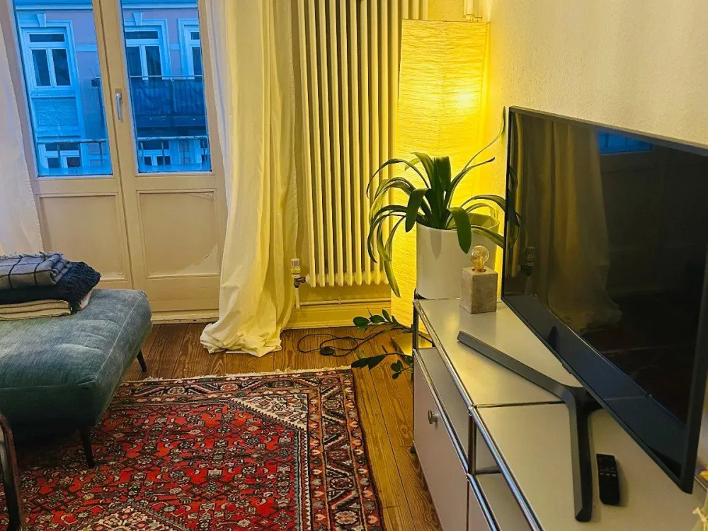 Über den Dächern von Eimsbüttel: möbl 2-Zi-Wohnung, Südbalkon