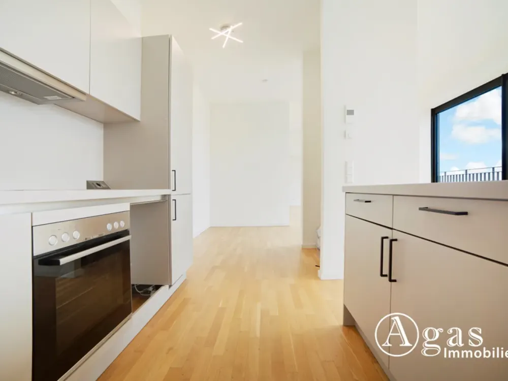 Offen geschnittene 2 Zimmer Dachgeschosswohnung mit ca. 77m², EBK und Riesen-Balkon in Berlin-Mitte