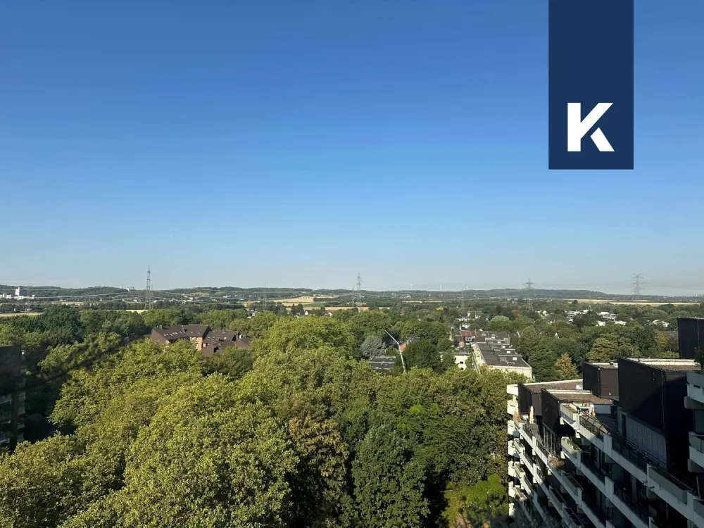 Leben mit Blick über Kölns grünen Westen