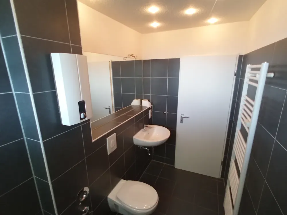 Große 2-Zimmer-Wohnung mit neuem Badezimmer und Balkon