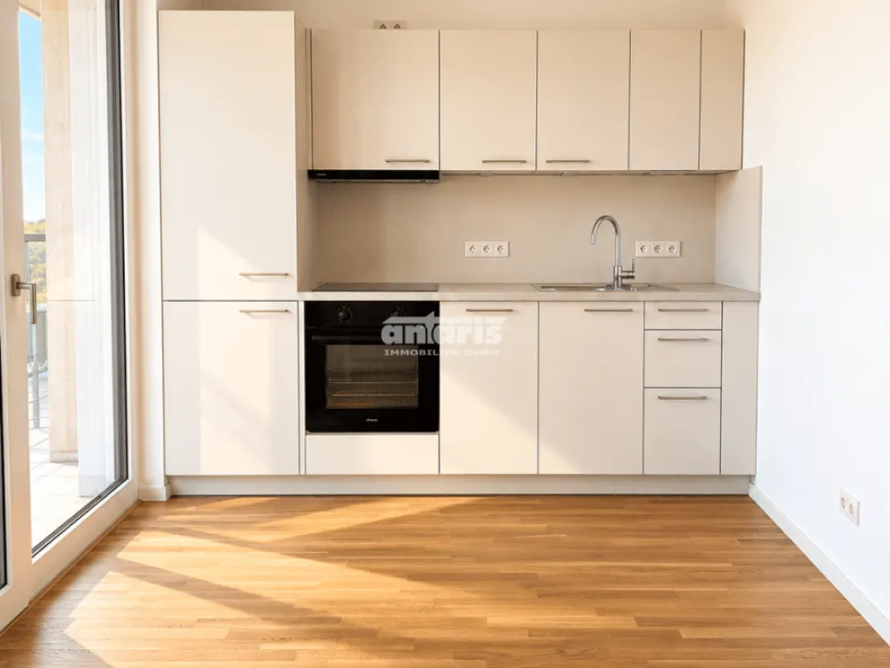 شركة antaris Immobilien GmbH ** شقة جديدة مكونة من غرفتين، مدمجة وعصرية مع شرفة في شفيملباخ **