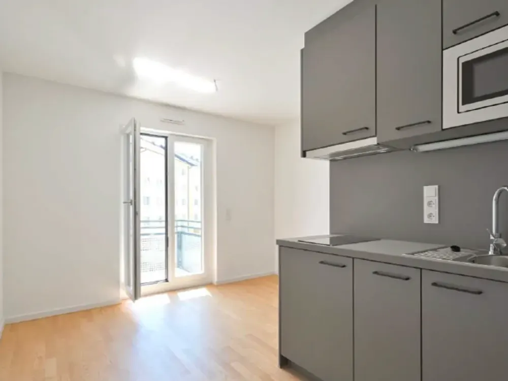 NUR FÜR STUDIERENDE! - Modernes, helles 1-Zimmer-Studenten-Appartment in Moosach