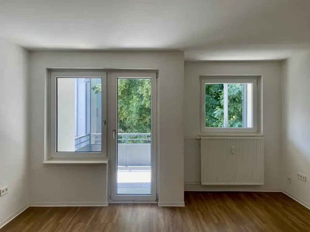 2-Zimmer-Wohnung mit Duschbad und Balkon