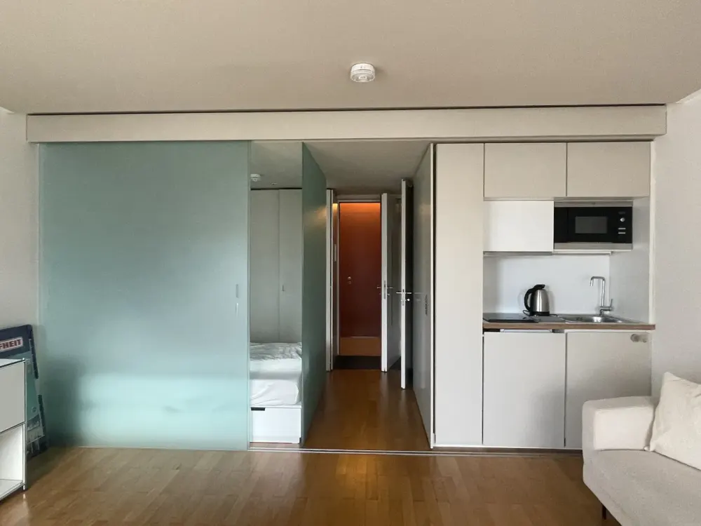Helles 1-Zimmer Apartment mit Balkon