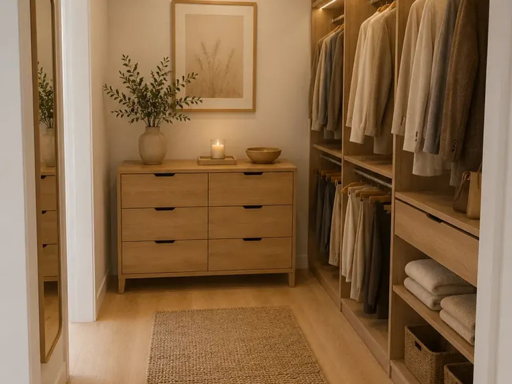 Attractive 2-Room Apartment with Dressing Room and Rental Garden