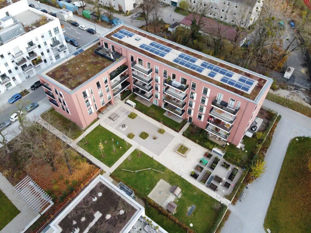 2-Zimmer Penthouse mit zwei Dachterrassen (Passivhaus)
