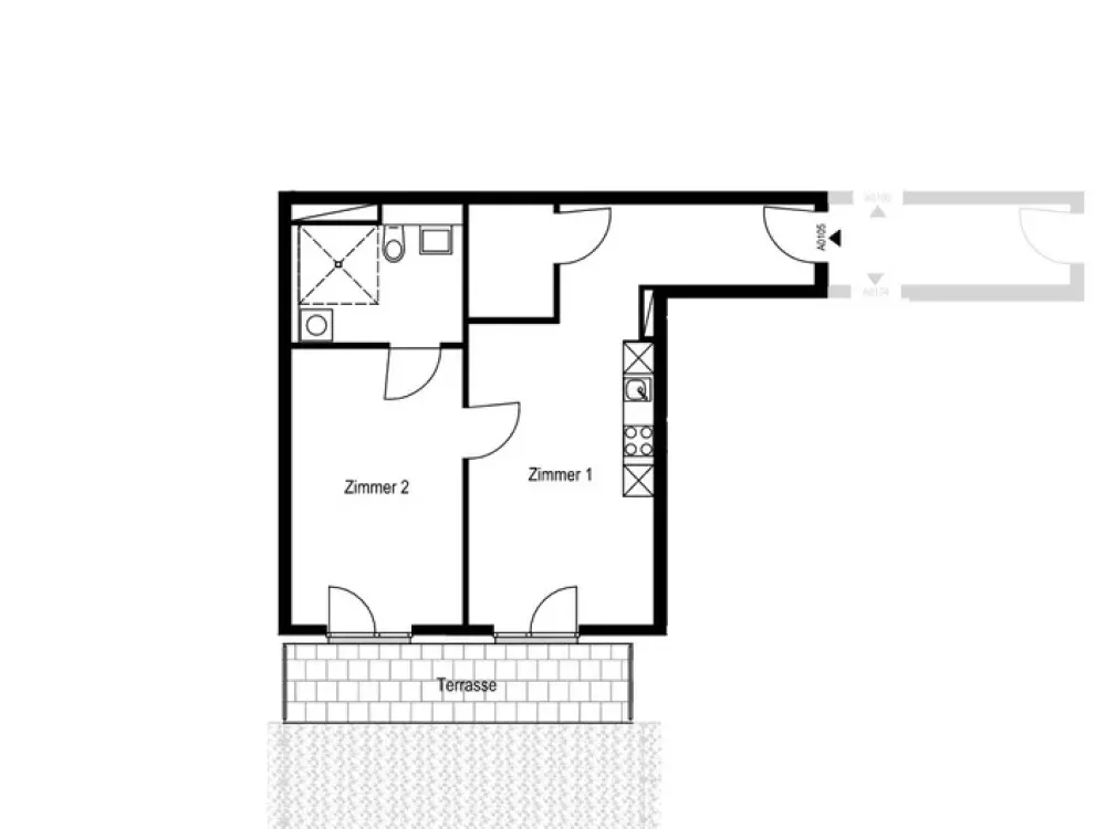 Rollstuhlgerechte Wohnung, mit besonderem Wohnbedarf bis 140 WBS!