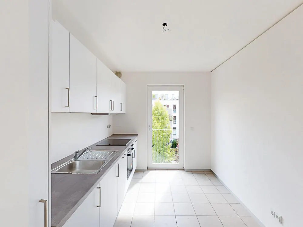 Helle 2-Zimmer-Wohnung inkl. neuer EBK mit Blick ins Grüne!