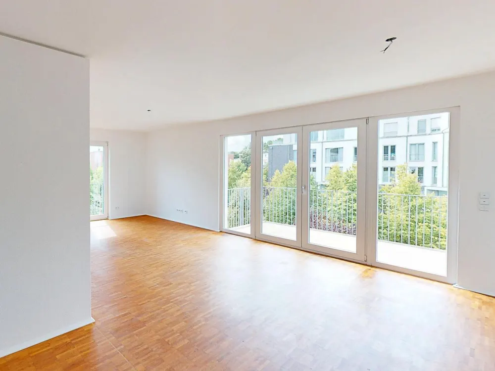 Helle 2-Zimmer-Wohnung inkl. neuer EBK mit Blick ins Grüne!