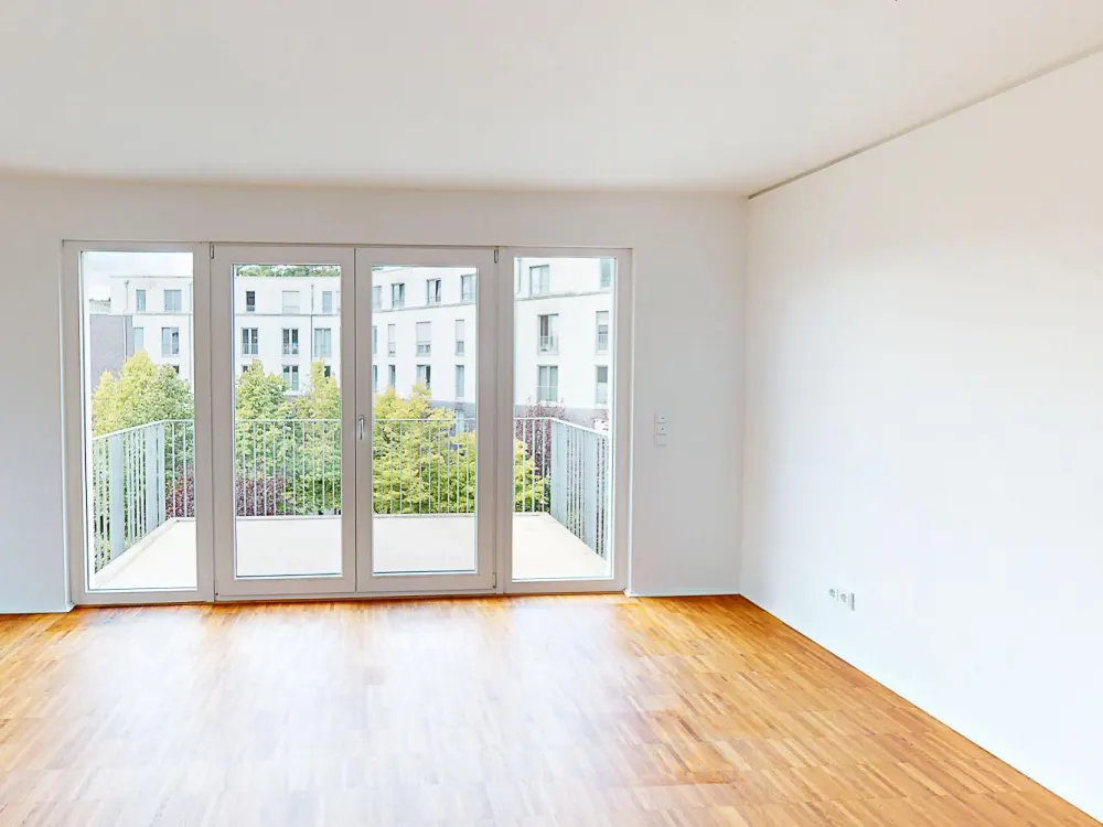 Helle 2-Zimmer-Wohnung inkl. neuer EBK mit Blick ins Grüne!