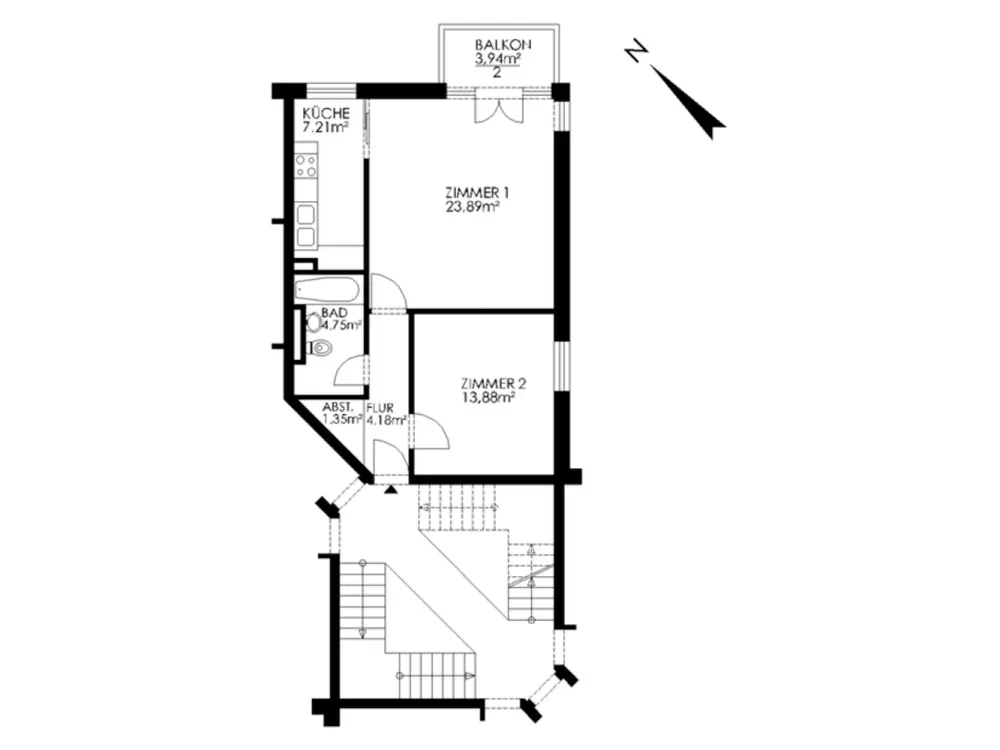Beautiful Apartment for 2 People with Housing Entitlement Certificate from SH