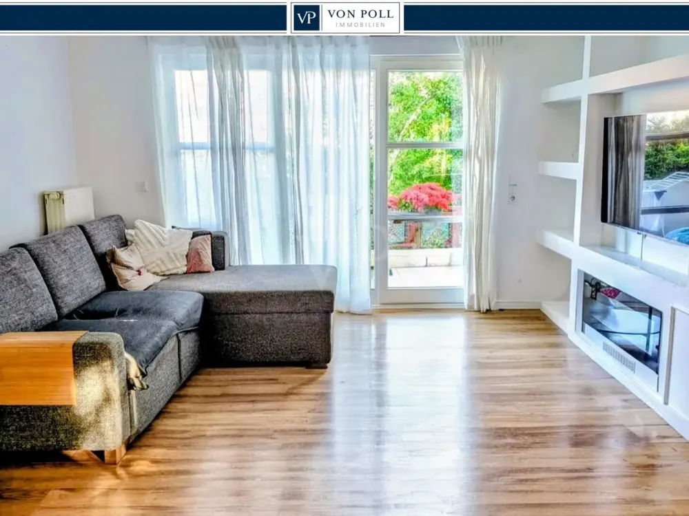 Möblierte Vermietung für maximal 3 Jahre: Maisonettewohnung mit vier 4 Zimmern, Balkon & Stellplatz