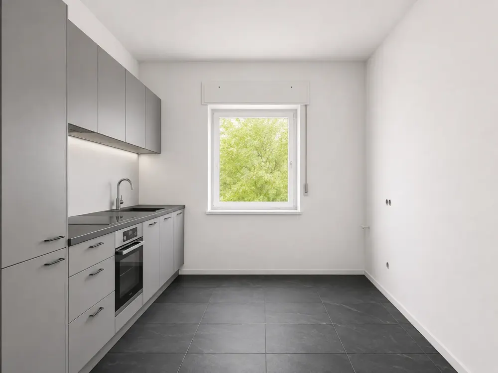 Kernsanierter Erstbezug: Helle 4-Zimmer-Wohnung mit EBK, WG-geeignet