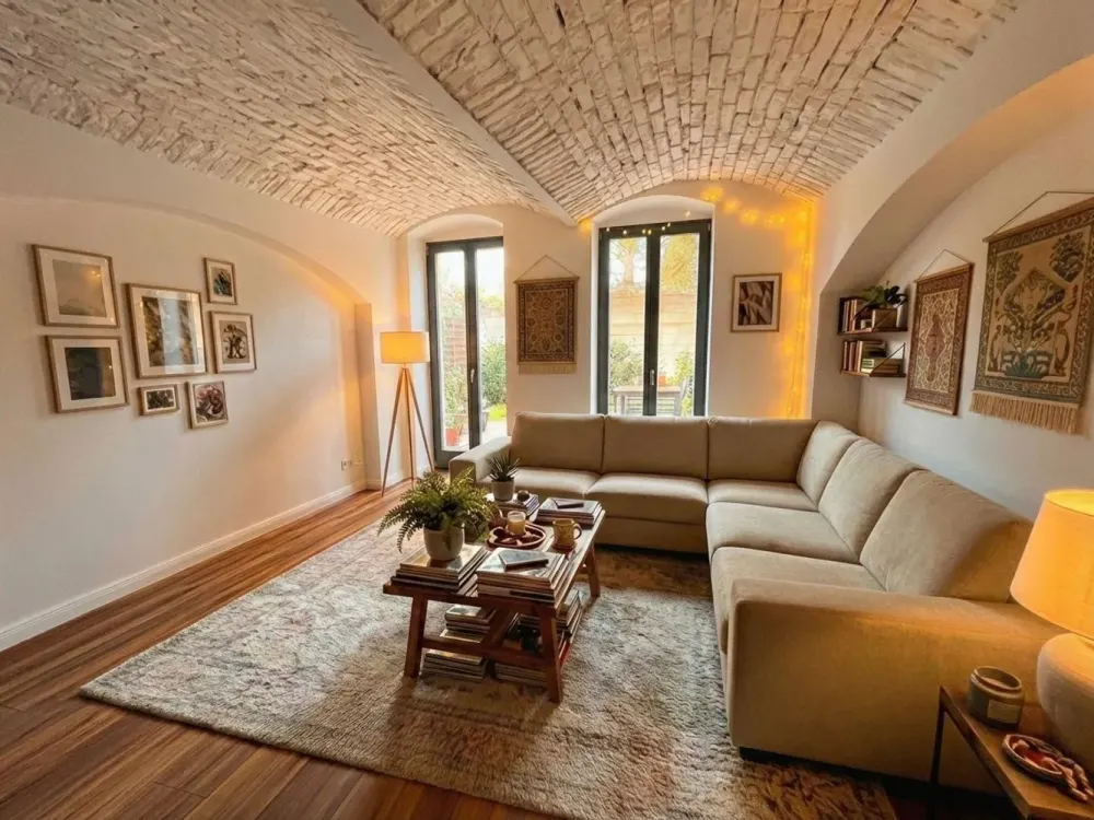 Exclusive First Occupancy in Omsewitz: Furnished 2-Room Design Apartment with Terrace & Vault Charm