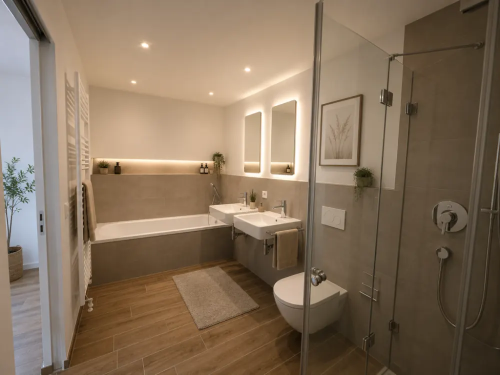 Neubauwohnung in beliebter Wohngegend mit Blick auf die Burg! 2-Zimmer-Wohnung mit EBK!