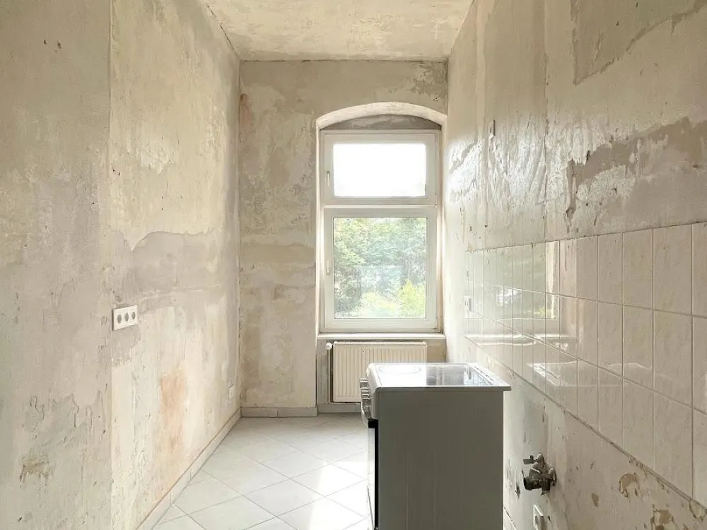 MB 01.10.-PV an PM 15.09.-1-Zimmerwohnung im Rohbau mit viel Gestaltungsspielraum