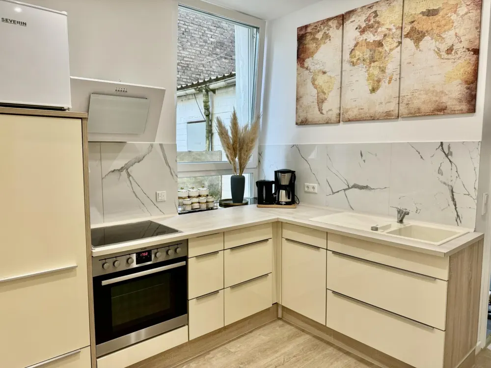 Studentenapartment vollständig möbliert mit Küche WIFI Fußbodenheizung nähe UNI Dortmund Dorstfeld