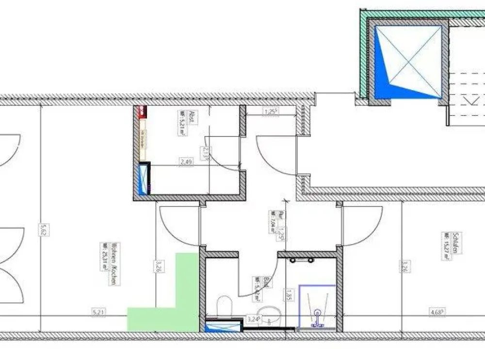 Renting beautiful 2-room apartment in Warnemünde