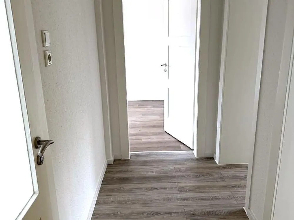 Frisch renoviert, schon bald bereit zum Einziehen.