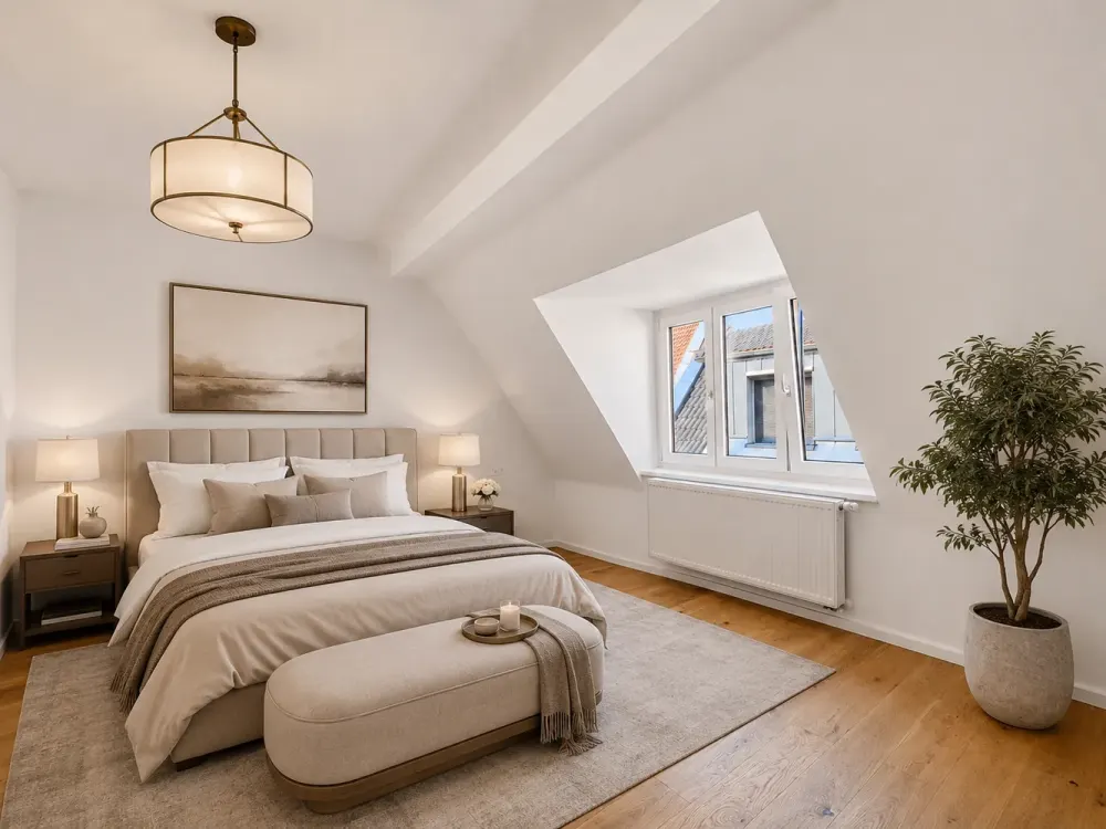 Wohnen mit besonderem Charme, sanierte 2-Zimmer-Wohnung mit Einbauküche