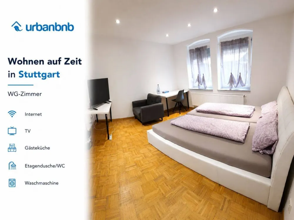 Wohnen auf Zeit mieten in Stuttgart West - Zimmer frei