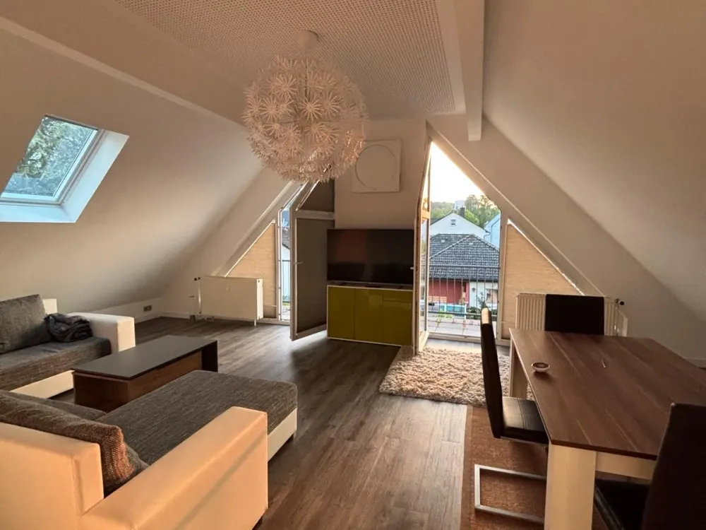 Spacious 3-Room Attic Apartment in Friedrichsdorf-Köppern