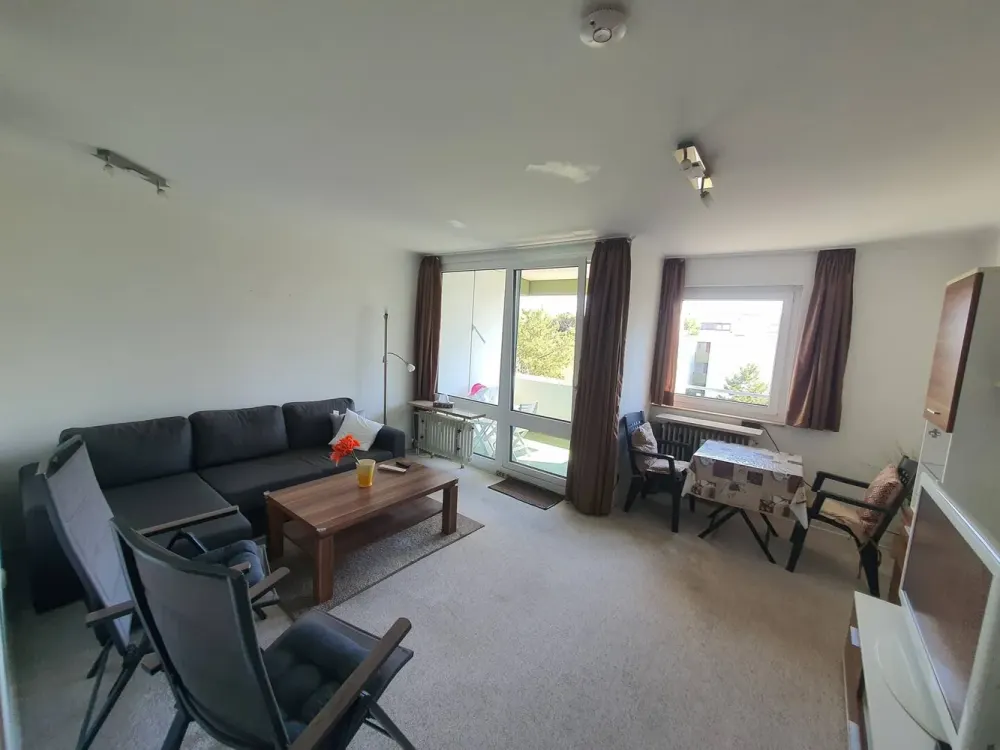 Möbilierte 2-Zi.-Wohnung mit Südbalkon, sep. Sauna, EBK in München