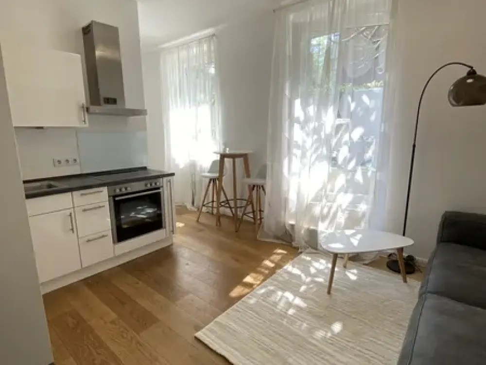 Schnuckeliges 1,5-Zimmer-Apartment in Düsseltal | Voll möbliert | eigener Terrasse/ Garten