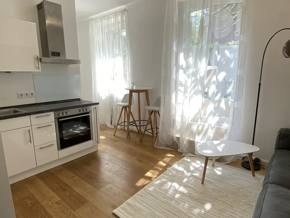 Schnuckeliges 1,5-Zimmer-Apartment in Düsseltal | Voll möbliert | eigener Terrasse/ Garten
