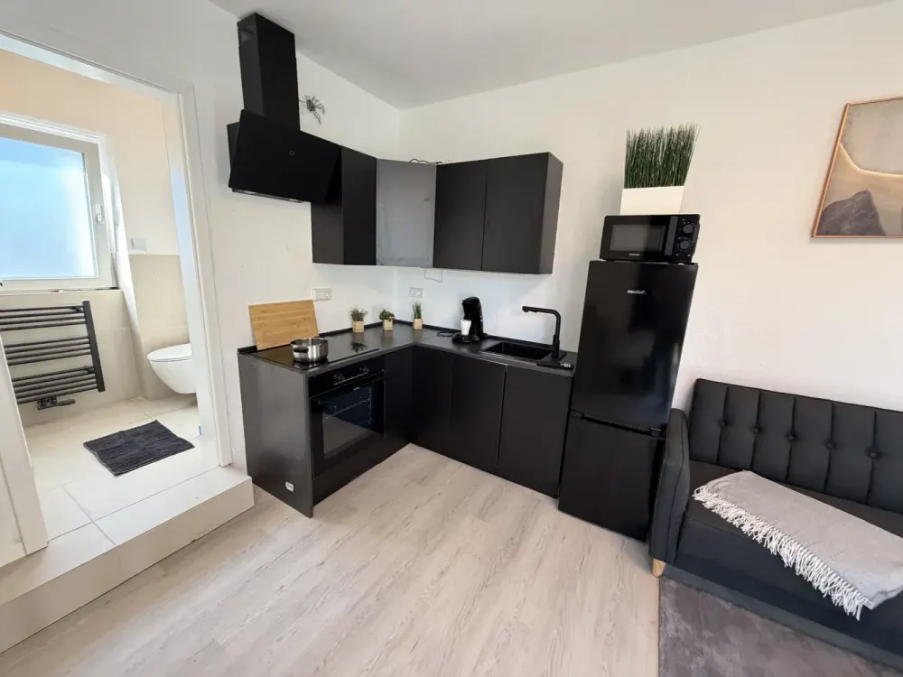 *NEU Saniert* 2 Zimmer-EG-Wohnung mit Terrasse*voll möbliert & alles INKLUSIVE*