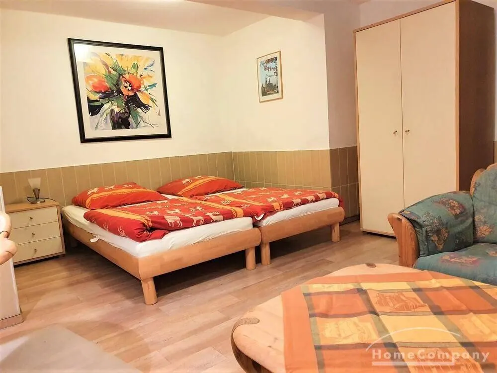 12302 HomeCompany Dresden Möbliert/Furnished Studio Souterrain Apartment in Dresden-Strehlen max. 2 Personen