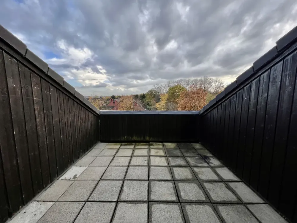 Hellerhof: Schicke 2 Zimmer-Wohnung mit großer Terrasse