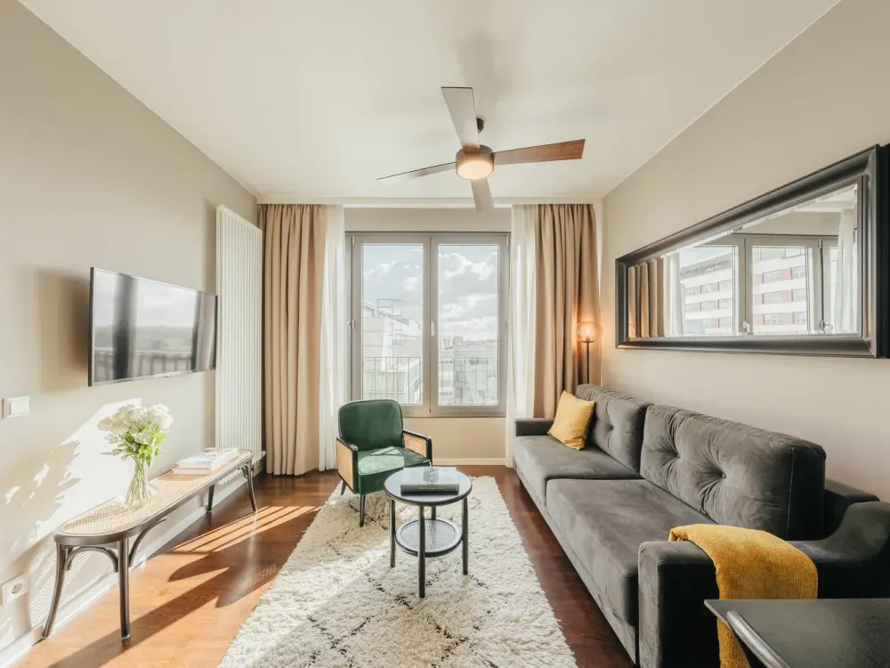 1-bed boutique Apartment with Gym