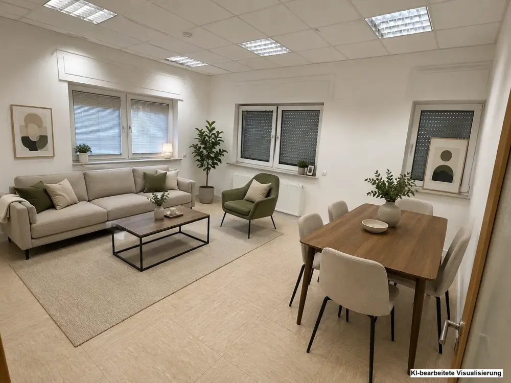 Großzügige 4-Zimmer-Wohnung mit 110 m² in zentraler Lage von Rüsselsheim