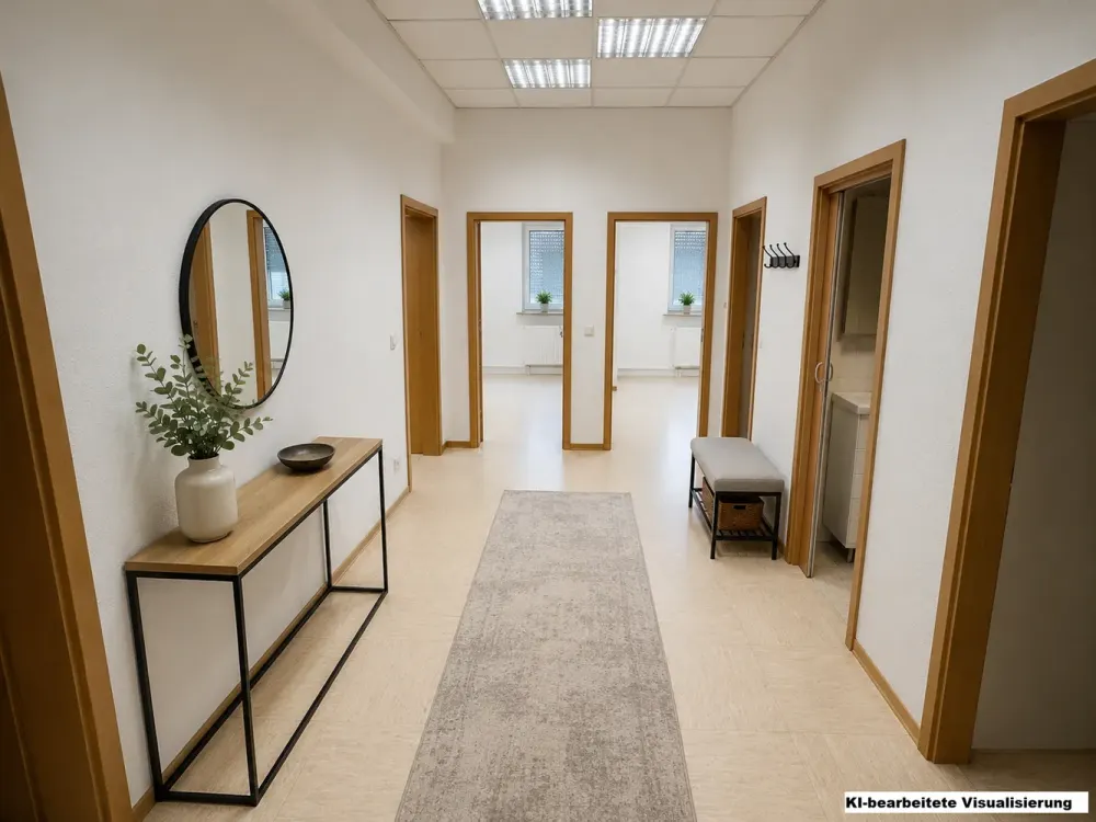 Großzügige 4-Zimmer-Wohnung mit 110 m² in zentraler Lage von Rüsselsheim