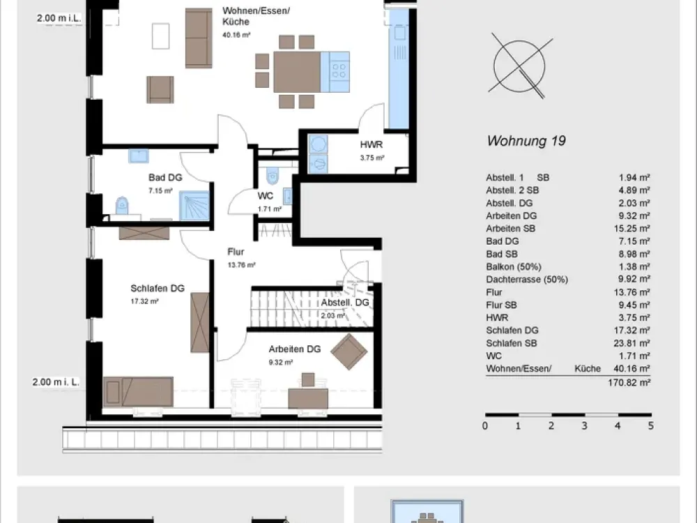 Hochwertige 4,5-Zimmer-Maisonettewohnung mit moderner Ausstattung in Hamburg-Eidelstedt