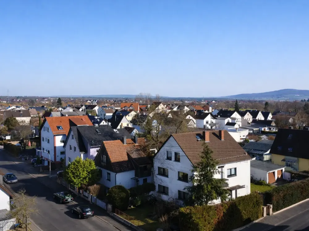 Exklusiv modernisierte 3-Zimmer-OG-Wohnung mit Süd-West-Balkon, Garage & Stellplatz in Seligenstadt