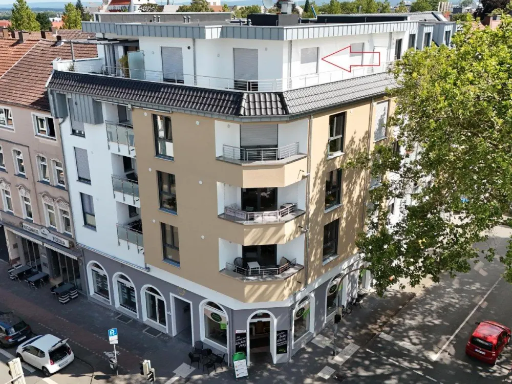 Moderne Penthousewohnung mit großzügiger Dachterrasse