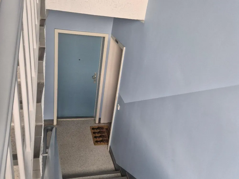 Helle 2 Zi-Wohnung Balkon Grünblick 40 qm 3. OG Warmmiete 840€