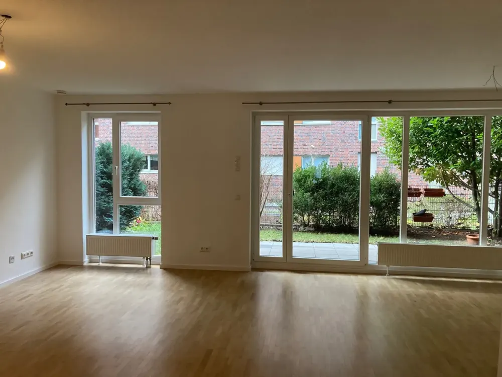 Schöne Erdgeschosswohnung mit Terrasse im Frankfurter Ostend nahe EZB