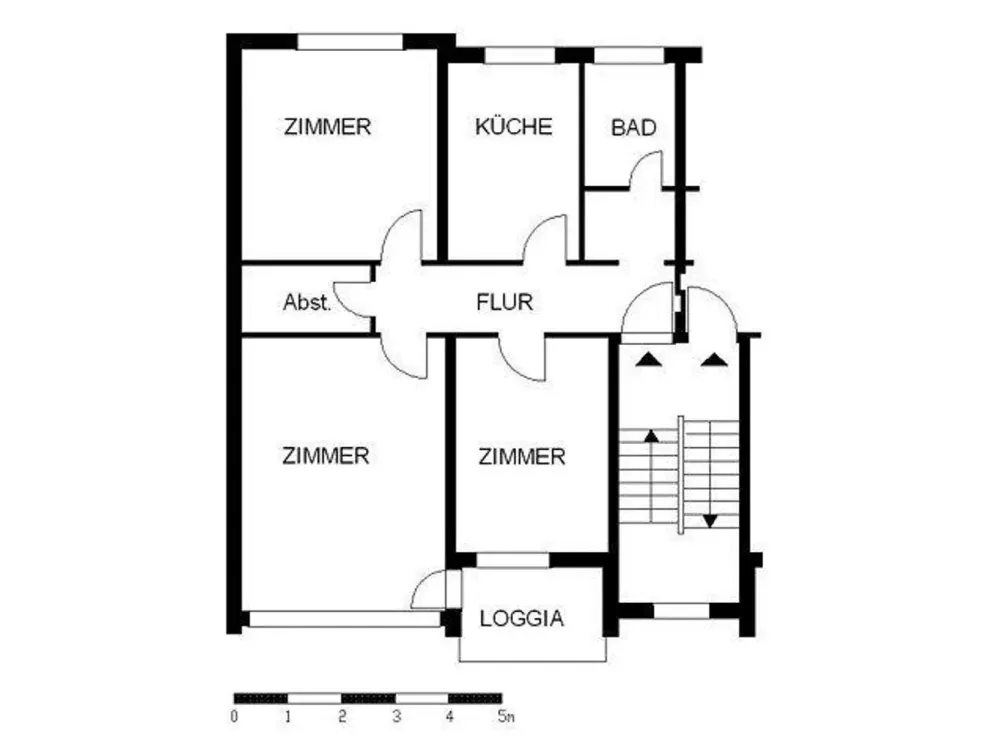 Beautiful Apartment Seeks Tenant: Practical 3-Room Apartment
