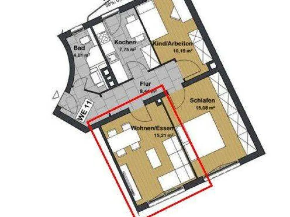 3 Shared Flat Rooms in Prime Location