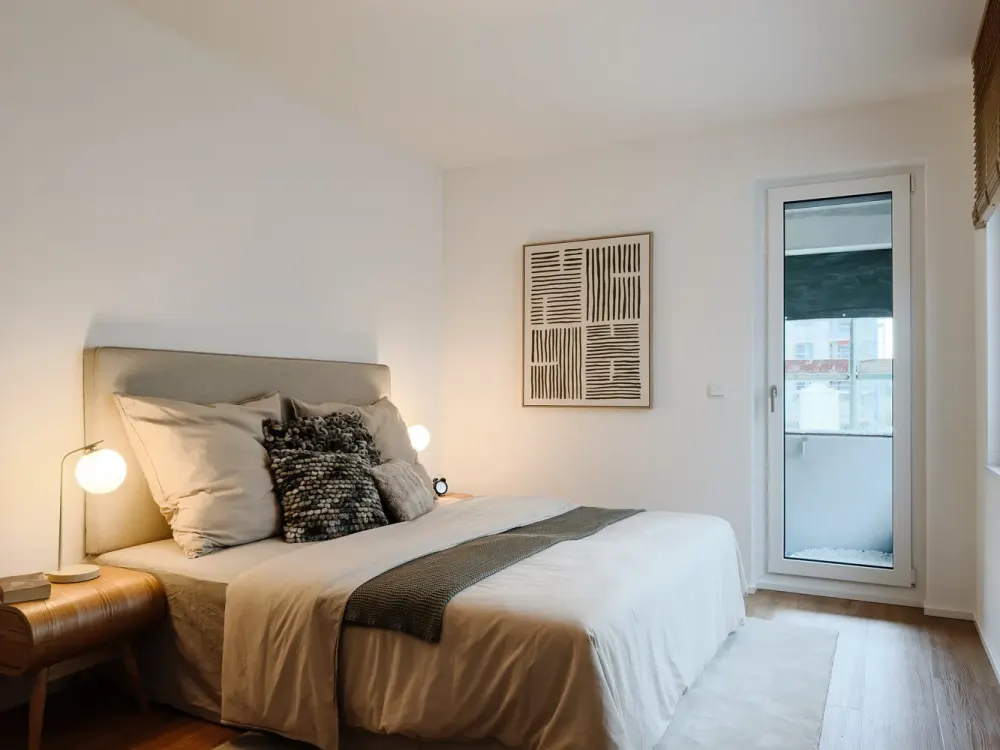 Spacious 2-Room Apartment with Garden Courtyard View - Senior Apartment
